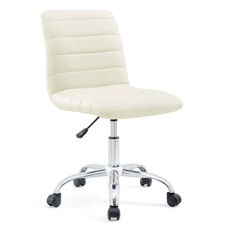 office chair with wide seat for comfort -Modway Ripple Mid Back Office Chair - EEI-1532