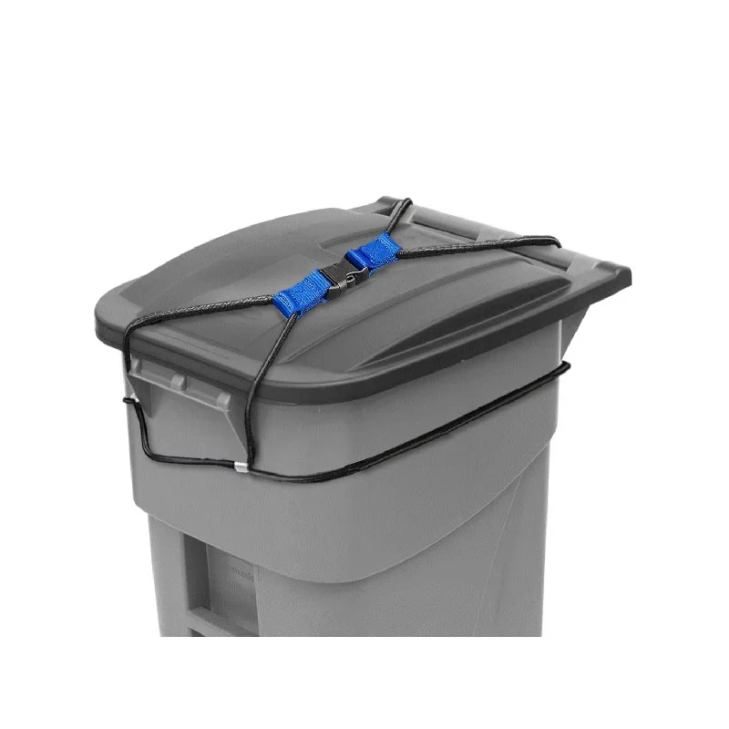 small-compartment-trash-bin-40-60 Gal Can Lock, Bungee Cord For Outdoor Garbage Can Lid, Animal Proof Garbag