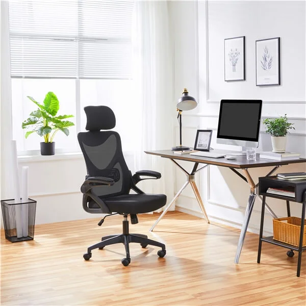 orthopedic office chair for improved posture -Yaheetech Ergonomic Mesh Office Chair