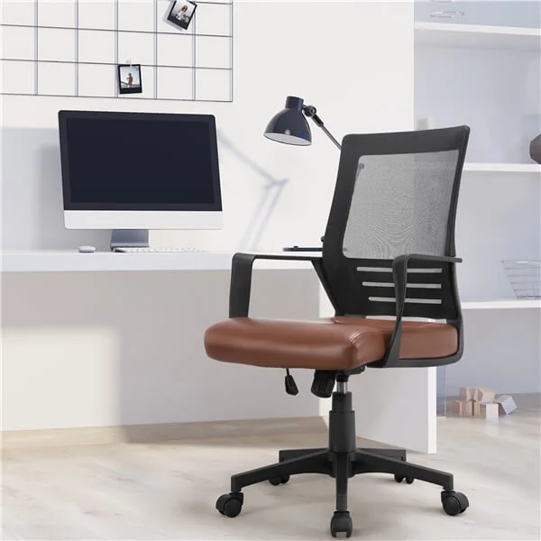 memory foam ergonomic office chair -Yaheetech Mesh Office Chair