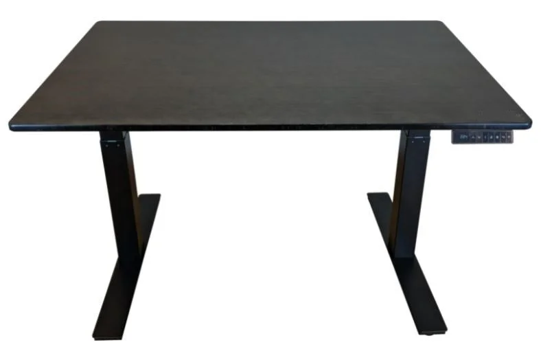 large modern office desk-Premier 45" Black Dual Motor Electric Office Adjustable Standing Desk