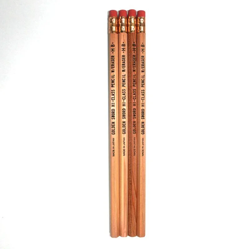 affordable writing utensils for school classrooms-Pencil Hb 4 Regular Company Of Fire Fighters With Japanese Eraser