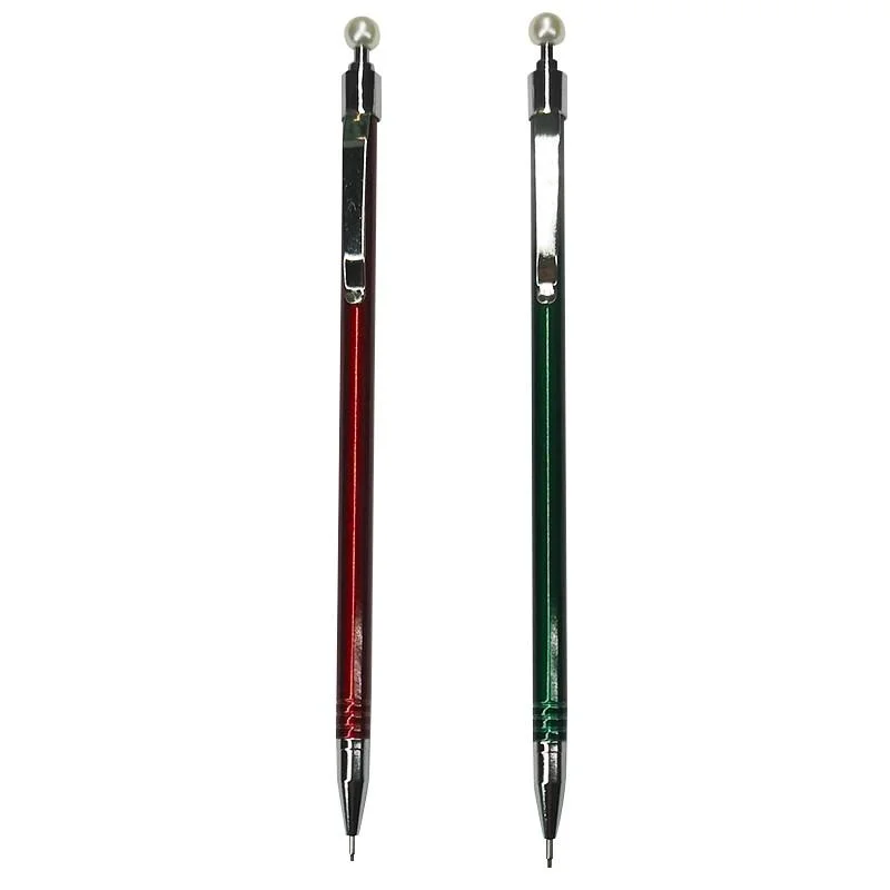 comfortable writing utensils for dyslexia-Metallic Mechanical Pencil -For Notebook - Slim-