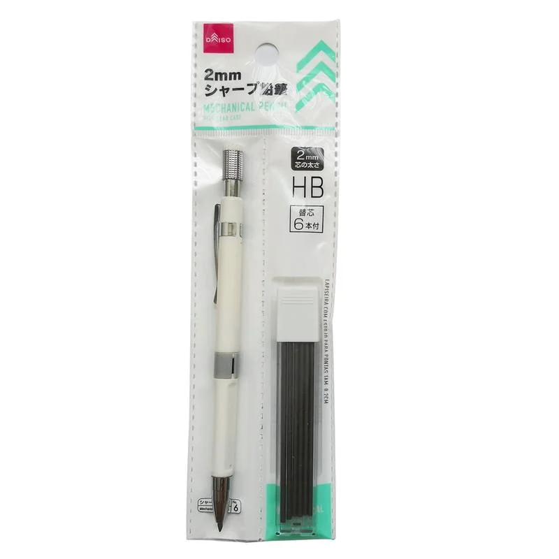 ergonomic writing utensils for better posture-Mechanical Pencil -With Lead Case - 2Mm