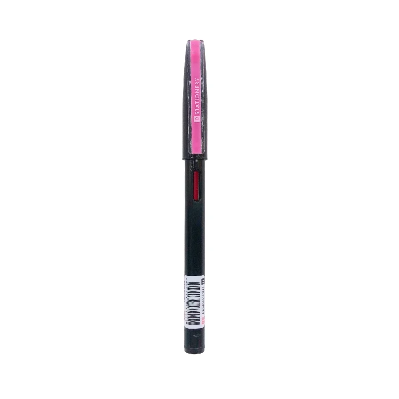 smooth-flowing writing utensils for easy writing-Fine Tip Gel Pen 0.38mm Pink