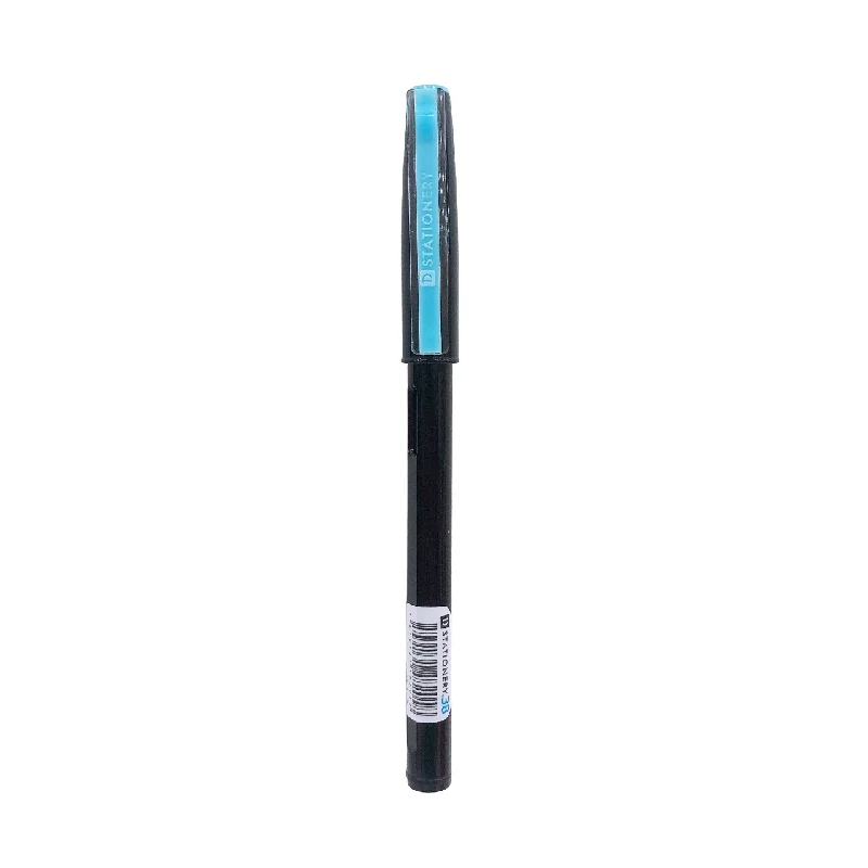 writing utensils for artists and professionals-Fine Tip Gel Pen 0.38mm Light Blue