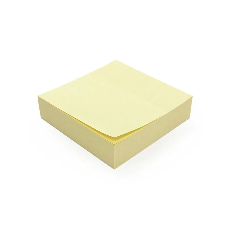 notebooks for students writing assignments -Sticky Notes 75 X 75Mm 200 Sheets Pastel Yellow