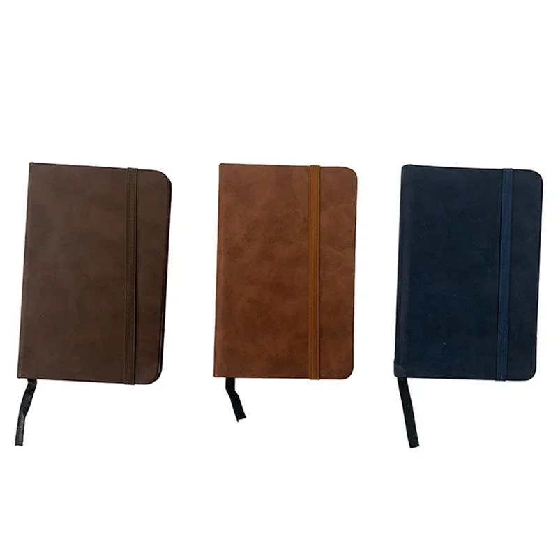 notebooks for creating personal habits and routines -Pu Notebook -Artificial Leather - A6 Size-