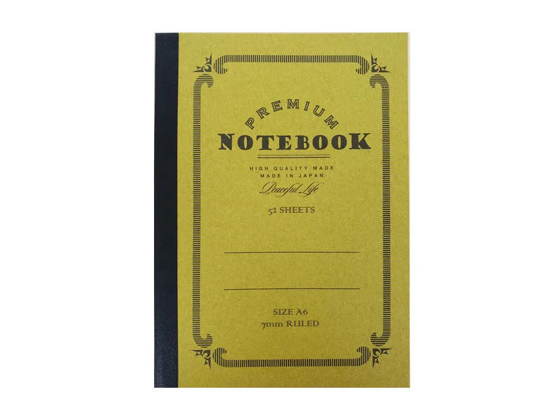 notebooks with quality paper for smooth writing -A6 Notebook 7mm Ruled