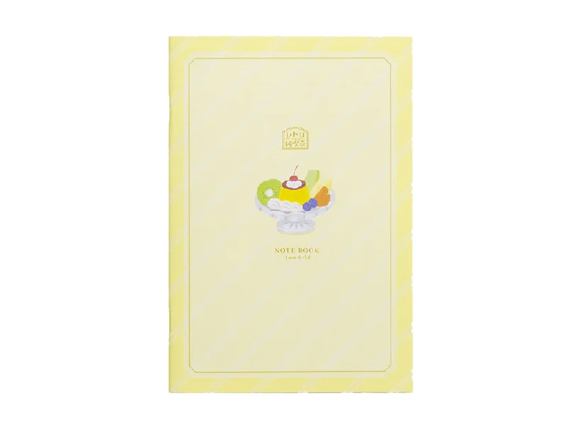 notebooks for tracking academic progress -Notebook B6 Grid 3mm Retro Pudding