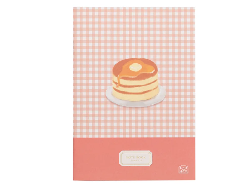 personalized notebooks for family events -Notebook A5 Grid 3mm Pancake