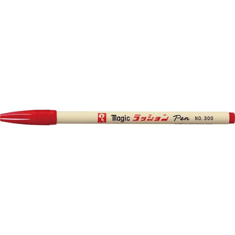 writing utensils for daily journaling and planning-Magic Rushon Pen No.300 Black Red Pack