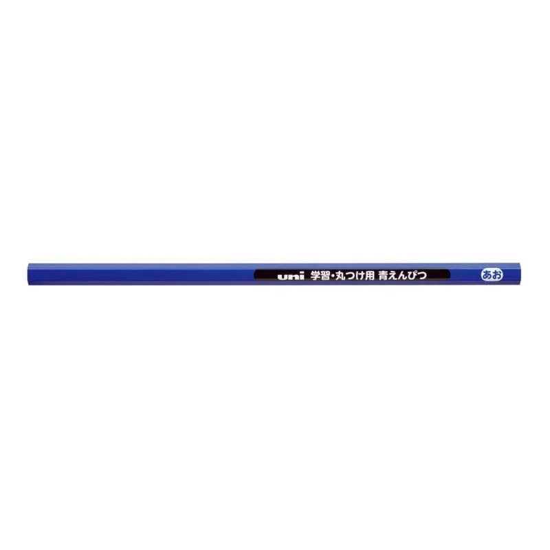 versatile writing utensils for various writing tasks-Uni Learning Rounding Blue Pencil 2P