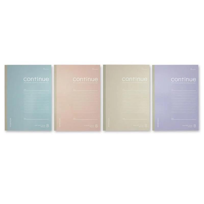 notebooks with functional layouts for better organization -Semi B5 Notebook - B Ruled Line 50 Sheets Smoky Color -