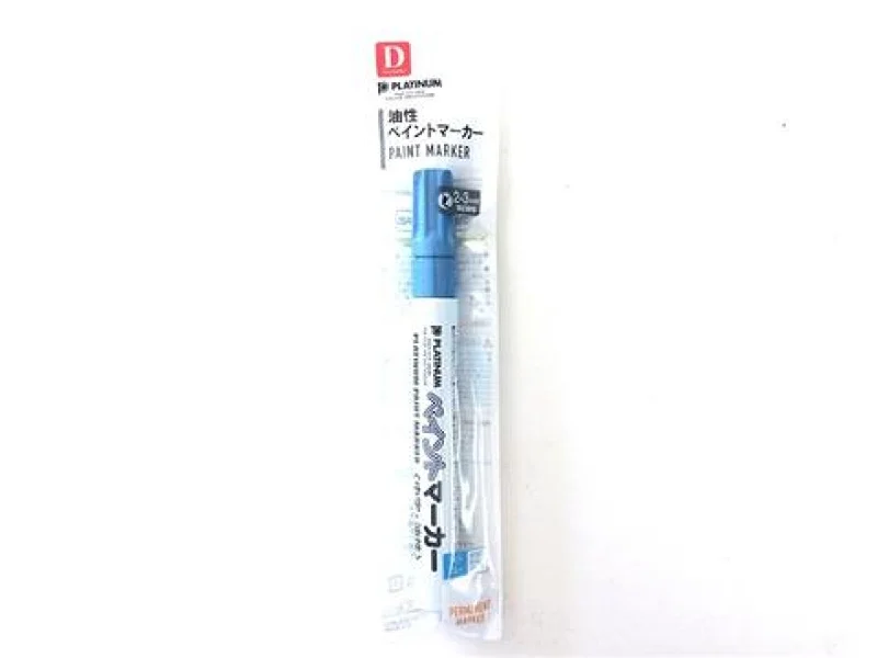 comfortable writing utensils for long sessions-Paint Marker Right Blue