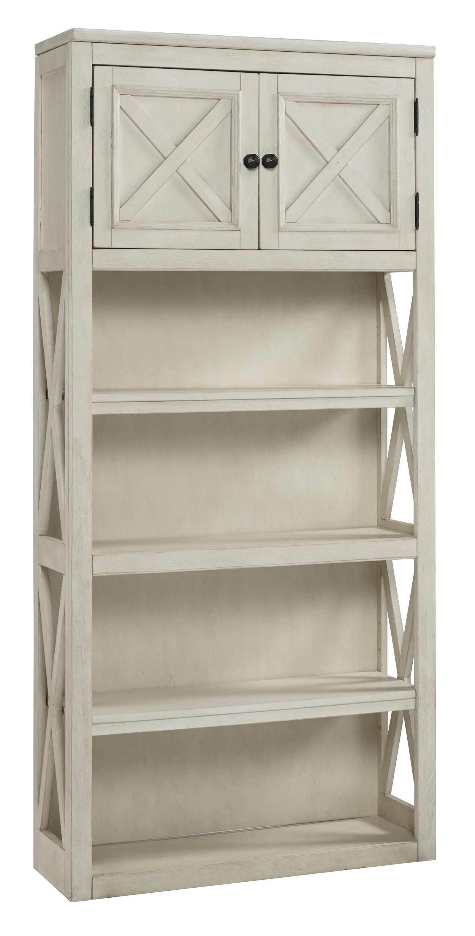 bookshelf for organizing office supplies -Bolanburg 75" Bookcase