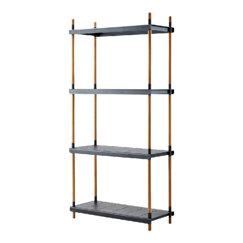 bookshelf for versatile storage and display use -Frame Shelving System - Complete Unit