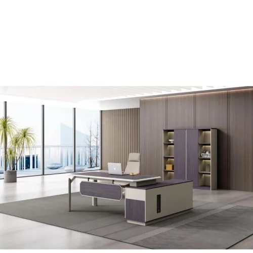 bookshelf with a large storage capacity -1.8Mtr Executive Table &1.6Mtr Bookshelf