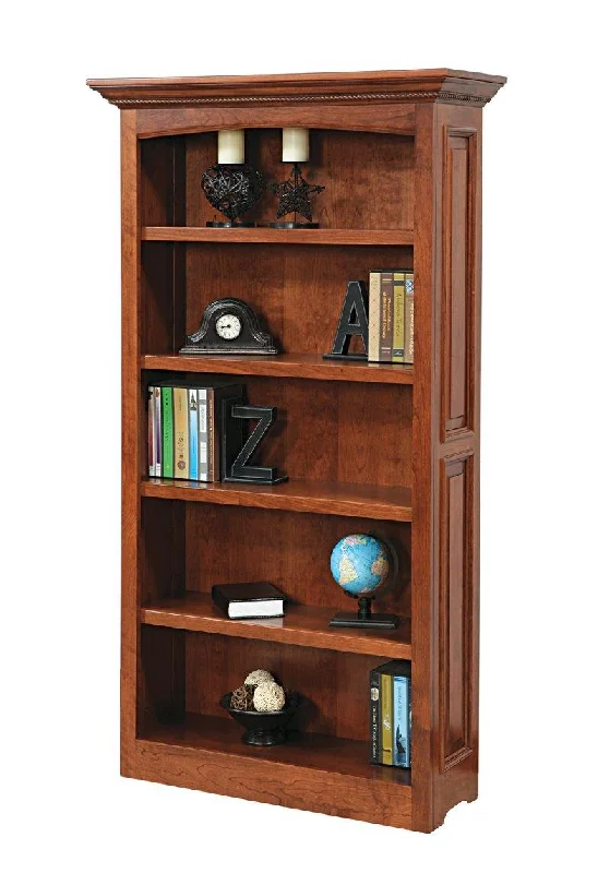 elegant bookshelf for home office -Liberty Amish Bookcase