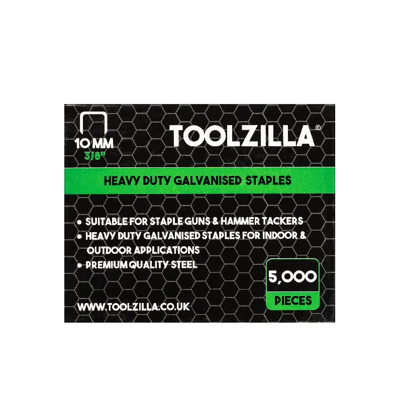 office supplies for setting up client meetings-Lzilla Heavy Duty Staples For Staple Gun  Pack Of 5000 Lzilla Galvanized 10mm