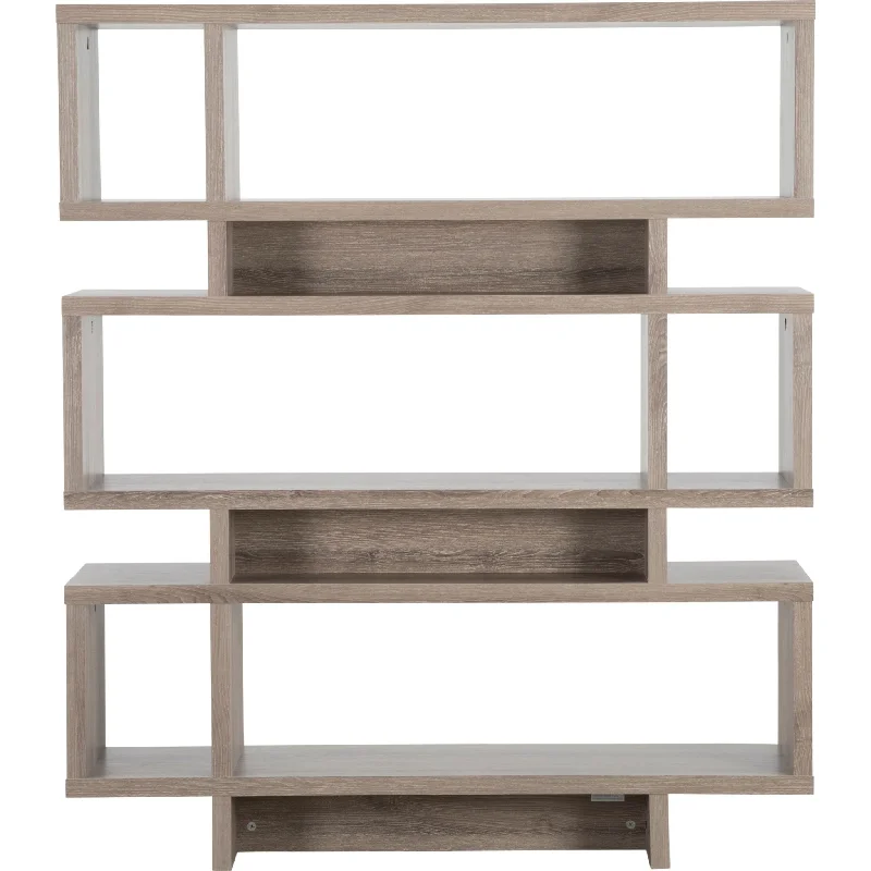 sturdy bookshelf for heavy-duty book storage -Mod Bookcase - Dark Taupe