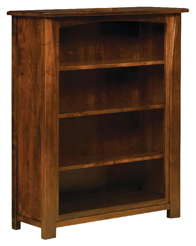 minimalist bookshelf for modern spaces -Mondovi Amish Bookcase