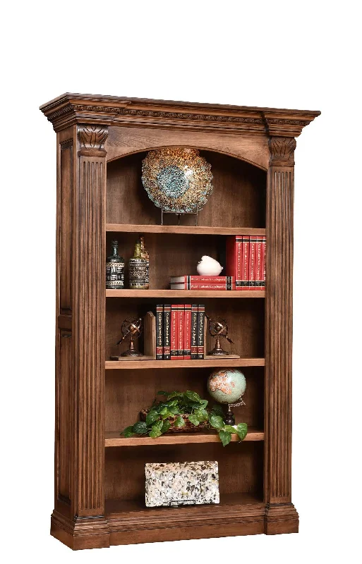 bookshelf for dorm rooms -Montereau Amish Bookshelf