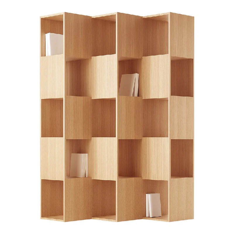 bookshelf with extra-large shelves for maximum storage -FOLD Shelving