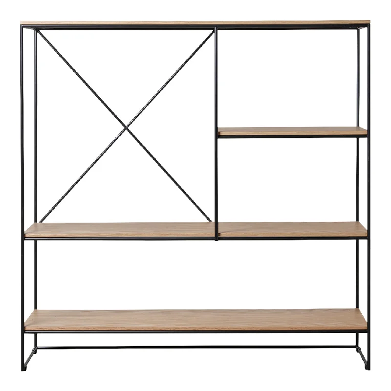 bookshelf for stylish home office storage -Planner Shelving - Medium