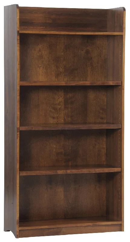 bookshelf with contemporary shelving units -Rivertowne Amish Bookcase