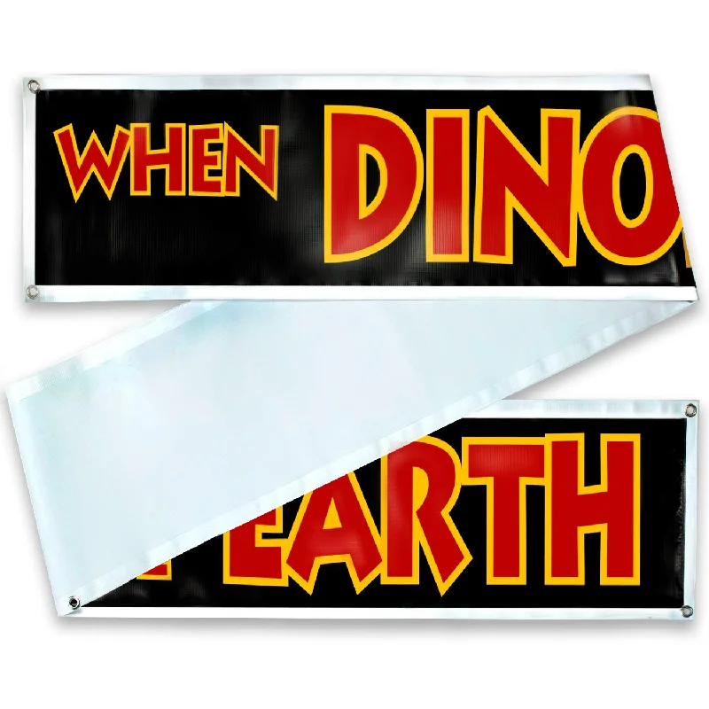 office supplies for customer satisfaction tracking-Jurassic Park Banner Sign Replica - Great for the Jurassic Park World Movie Fan That Loves