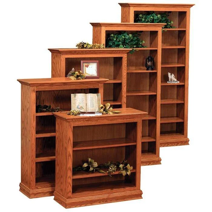 bookshelf with storage drawers -Amish Traditional 36" Bookcase Collection