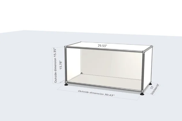 horizontal filing cabinet for easy access -USM Configuration 34520314