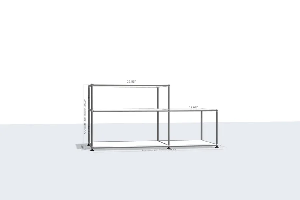 large-capacity filing cabinet for bulk storage -USM Configuration 37244321