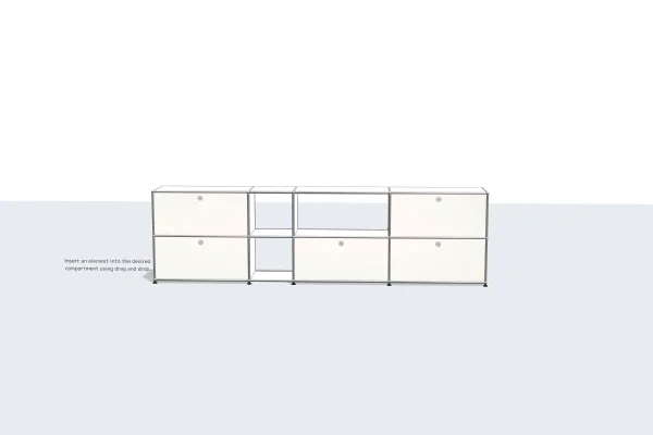 filing cabinet with built-in safe -USM Configuration 54104814