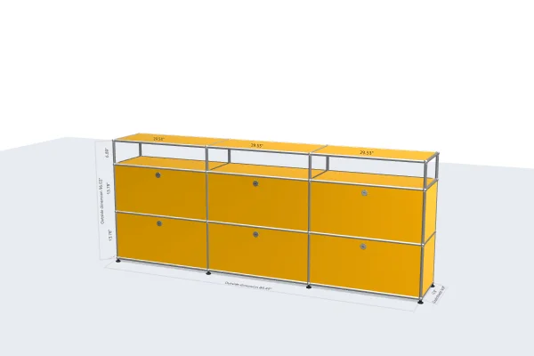 filing cabinet with touch-sensitive drawer access -USM Configuration 55611366