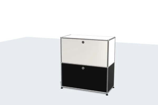 eco-conscious filing cabinet with bamboo material -USM Configuration 73082051