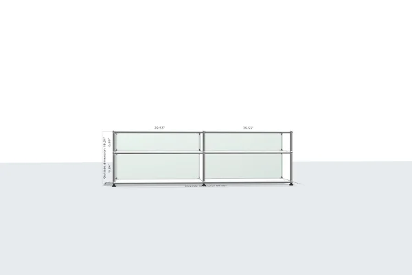 filing cabinet with built-in dividers -USM Configuration 81891563