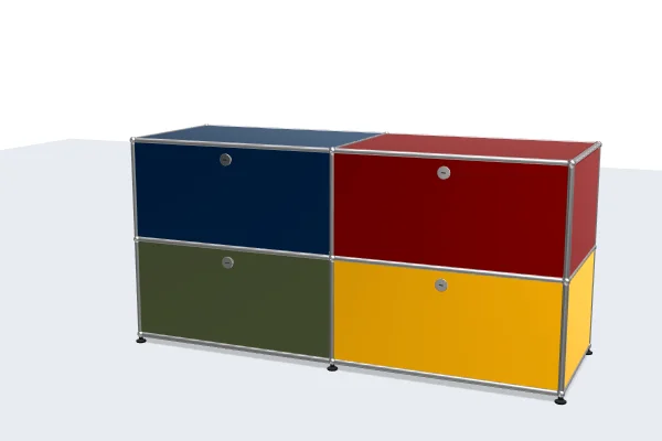 lightweight filing cabinet for easy relocation -USM Configuration 86187936