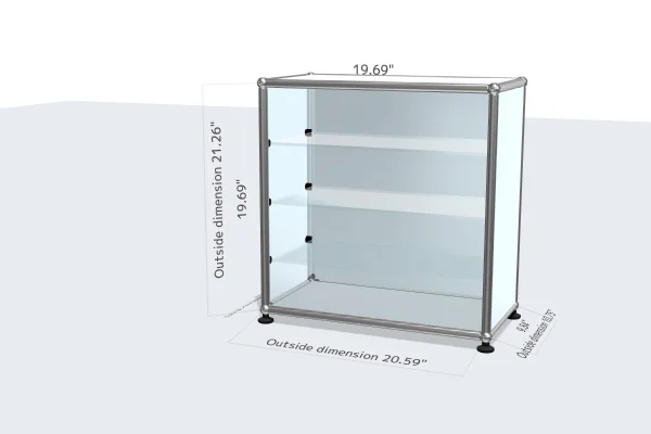 high-tech filing cabinet with touch-screen lock -USM Configuration 95054019