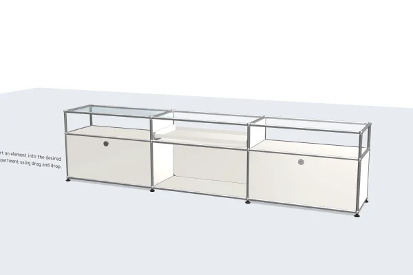 portable filing cabinet for easy mobility -USM Configuration 96376021