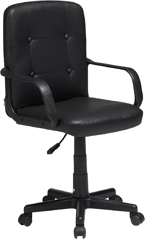 best ergonomic chair for back and hip pain -VECELO Home Office Desk Chair with Armrests