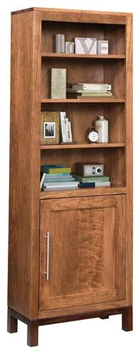 bookshelf with multi-functional design -Vienna Amish Bookcase