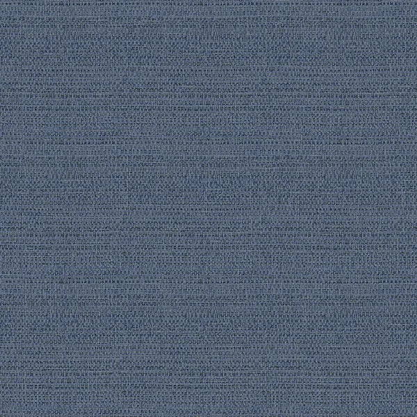 wallpaper for vintage farmhouse kitchen-Balantine Navy Weave Wallpaper from the Delphine Collection