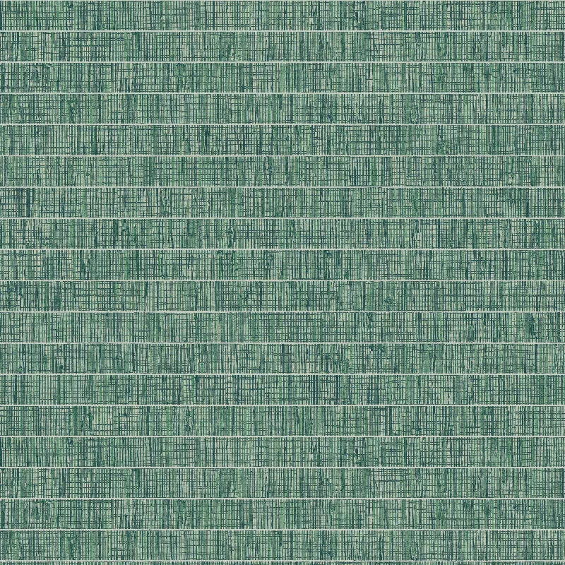 wallpaper for creative wall murals-Blue Grass Band Grasscloth Wallpaper in Banana Leaf from the More Textures Collection