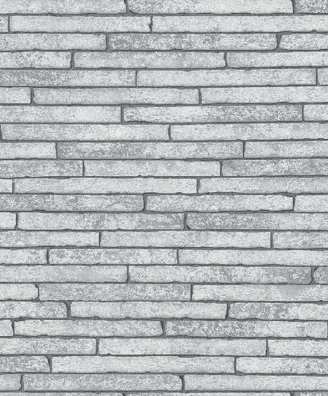 wallpaper for creative children’s spaces-Brick Wall Granulate 58420 Wallpaper by BD Wall