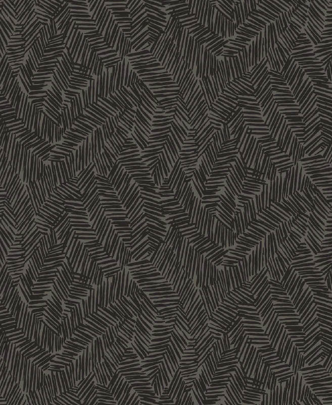 wallpaper for colorful kid’s rooms-Lush Wallpaper in Black Sapphire from the Simple Life Collection