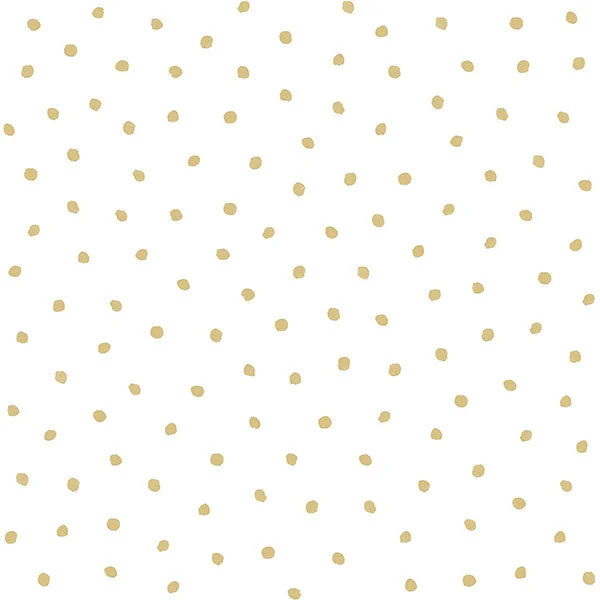 wallpaper with space theme designs-Pixie Gold Dots Wallpaper from the Fable Collection