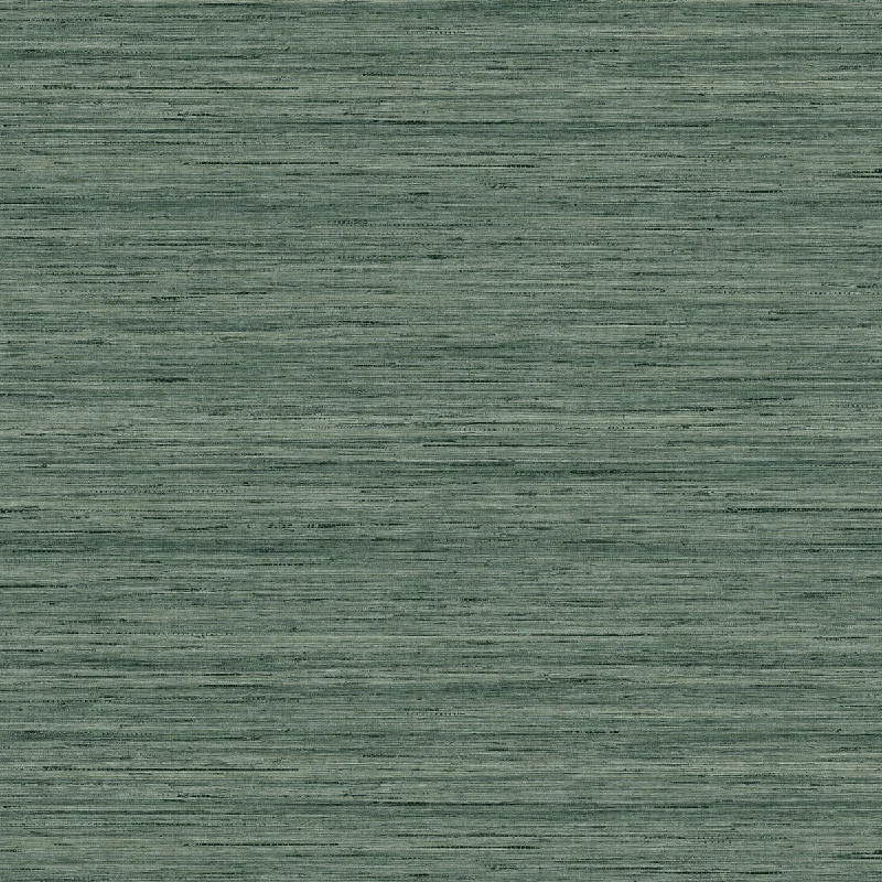 wallpaper with calming nature themes-Shantung Silk Wallpaper in Forage Green from the More Textures Collection