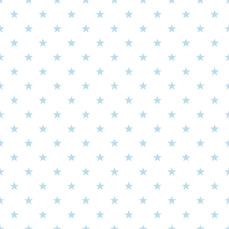 wallpaper with chic neutral tones-Twinkle Star Blue Wallpaper from the Just 4 Kids 2 Collection